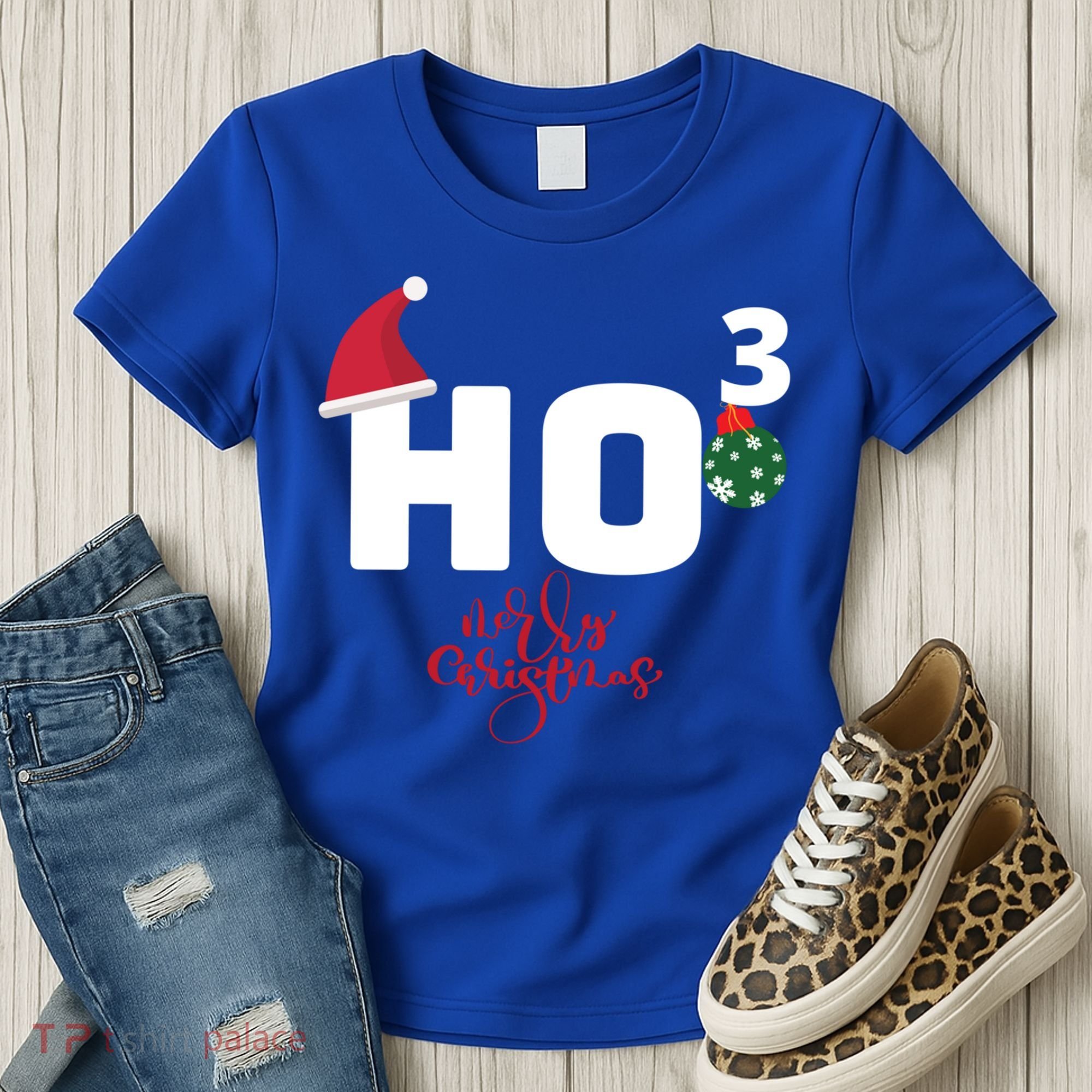 Ho Ho Ho Merry Christmas Ho3 Funny Gift Women's T-Shirt