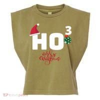 Ho Ho Ho Merry Christmas Ho3 Funny Gift Garment-Dyed Women's Muscle Tee thumb 0