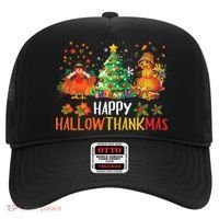 Happy Hallothanksmas Halloween Thanksgiving Merry Christmas Gift Hat thumb 0