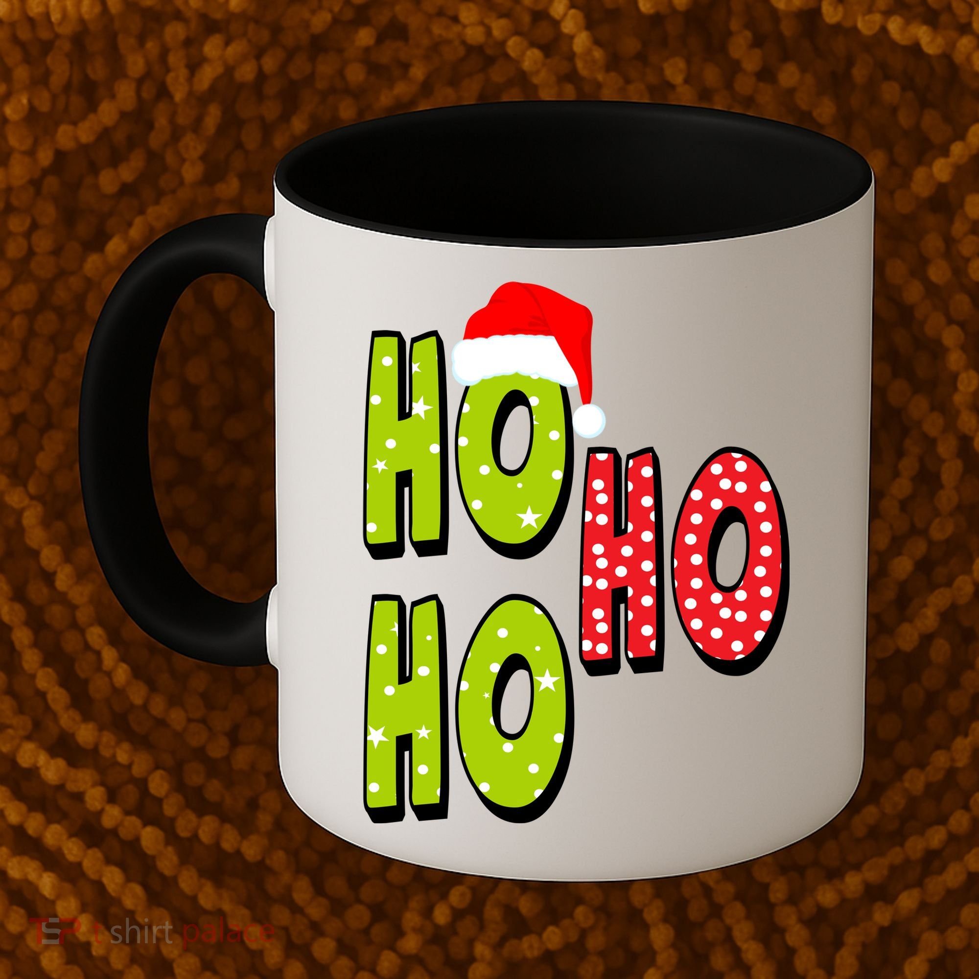 Ho Ho Ho Merry Christmas Festive Coffee Mug