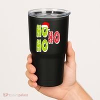 Ho Ho Ho Merry Christmas Festive Tumbler thumb 2