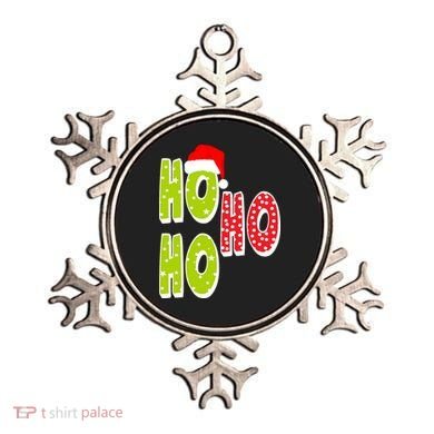 Ho Ho Ho Merry Christmas Festive Ornament