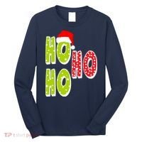Ho Ho Ho Merry Christmas Festive Long Sleeve Shirt thumb 0