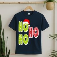 Ho Ho Ho Merry Christmas Festive T-Shirt thumb 2