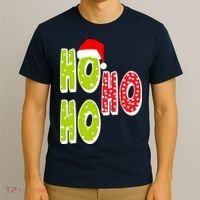 Ho Ho Ho Merry Christmas Festive T-Shirt thumb 3