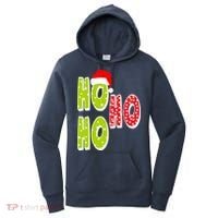 Ho Ho Ho Merry Christmas Festive Women's Hoodie thumb 0