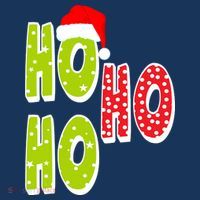 Ho Ho Ho Merry Christmas Festive Women's Hoodie thumb 2