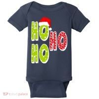 Ho Ho Ho Merry Christmas Festive Baby Bodysuit thumb 0