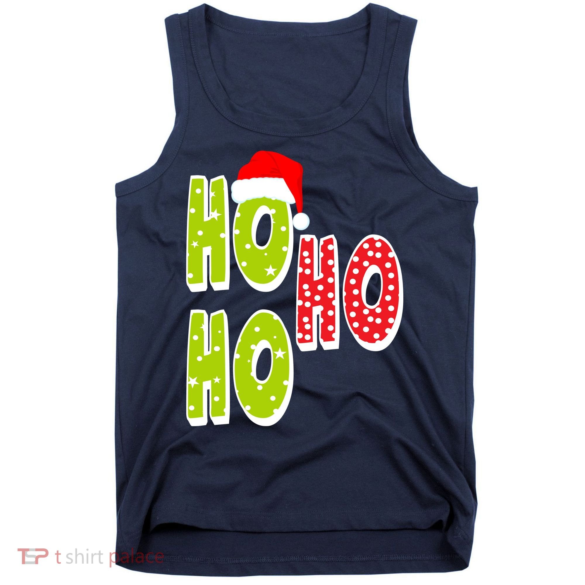 Ho Ho Ho Merry Christmas Festive Tank Top