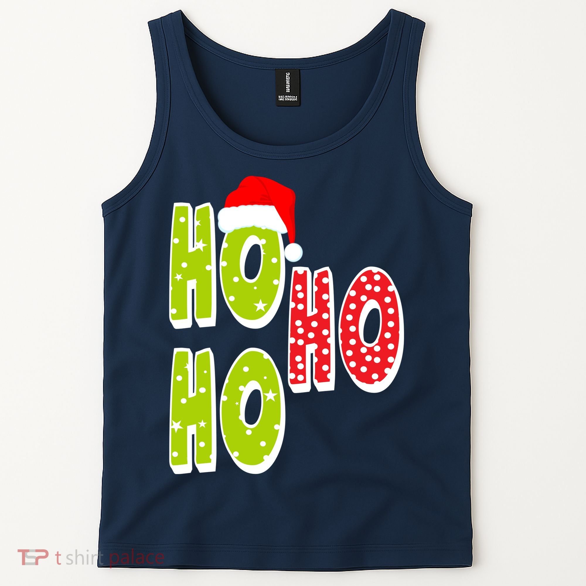 Ho Ho Ho Merry Christmas Festive Tank Top
