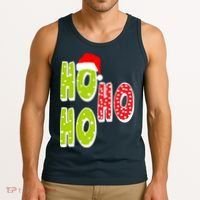 Ho Ho Ho Merry Christmas Festive Tank Top thumb 3