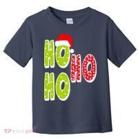 Ho Ho Ho Merry Christmas Festive Toddler T-Shirt thumb 0