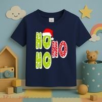 Ho Ho Ho Merry Christmas Festive Toddler T-Shirt thumb 3