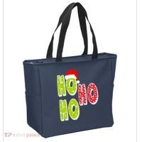 Ho Ho Ho Merry Christmas Festive Tote Bag thumb 2