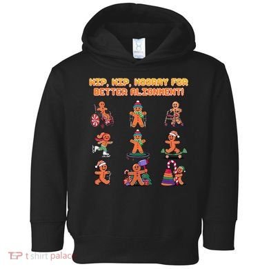 Hip Hip Hooray For Better Alignment Chiropractor Toddler Hoodie