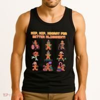 Hip Hip Hooray For Better Alignment Chiropractor Tank Top thumb 3