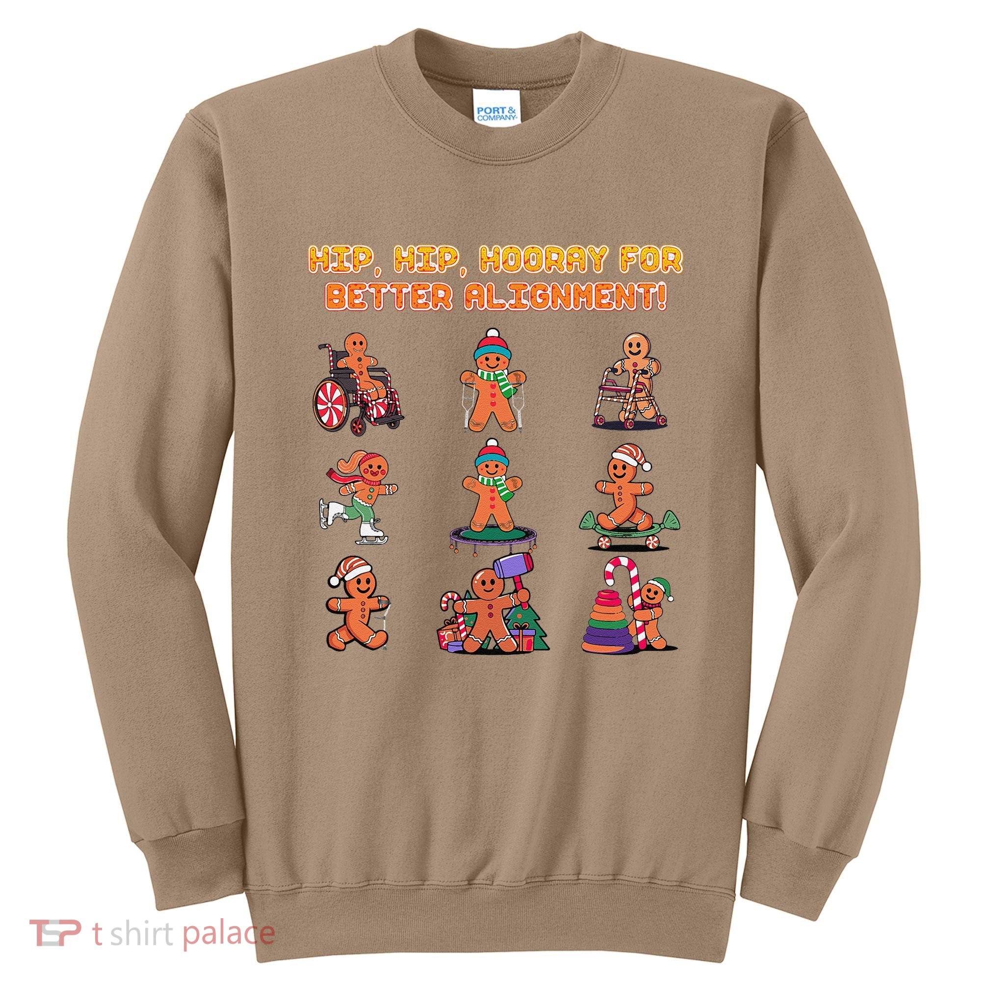 Hip Hip Hooray For Better Alignment Chiropractor Sweatshirt
