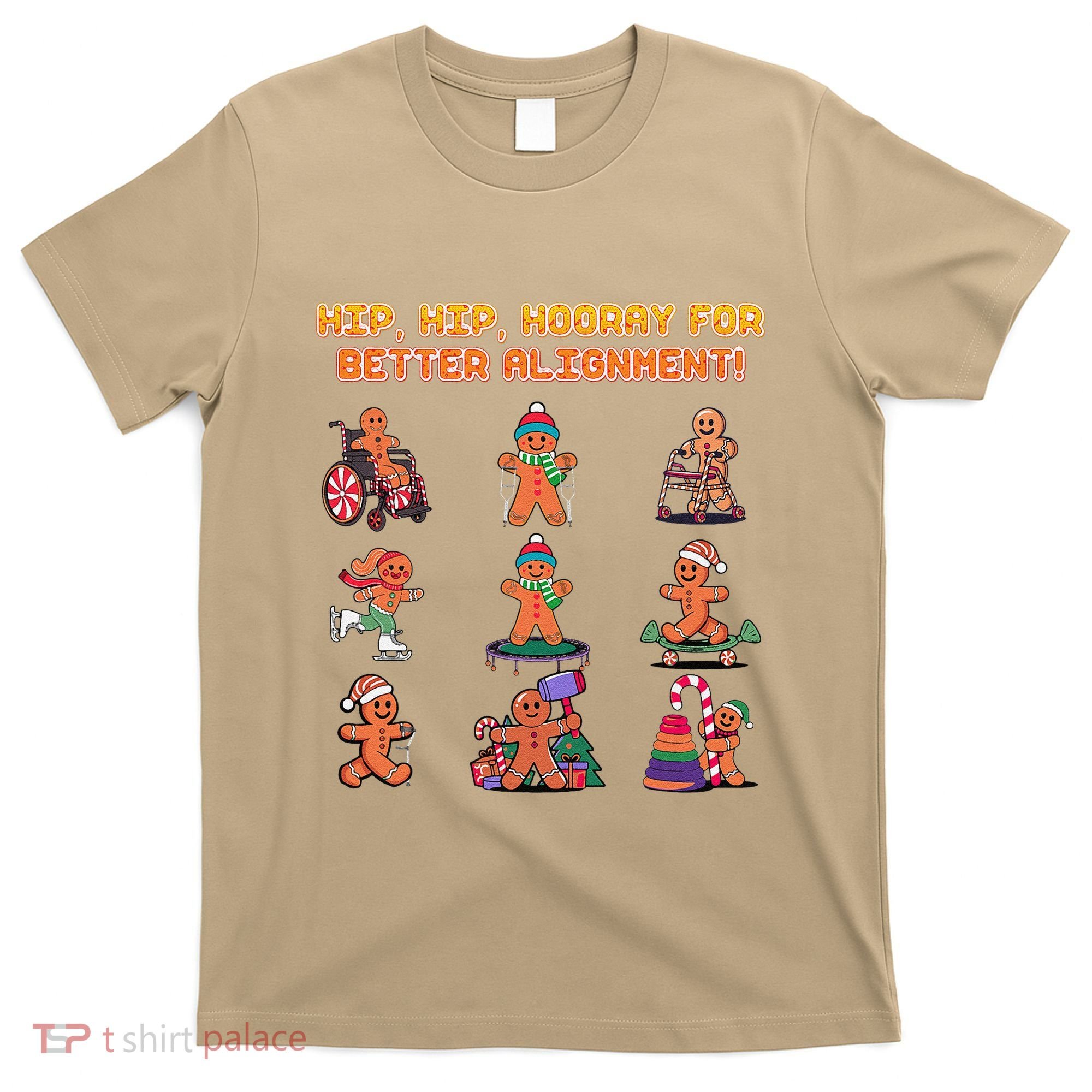 Hip Hip Hooray For Better Alignment Chiropractor T-Shirt