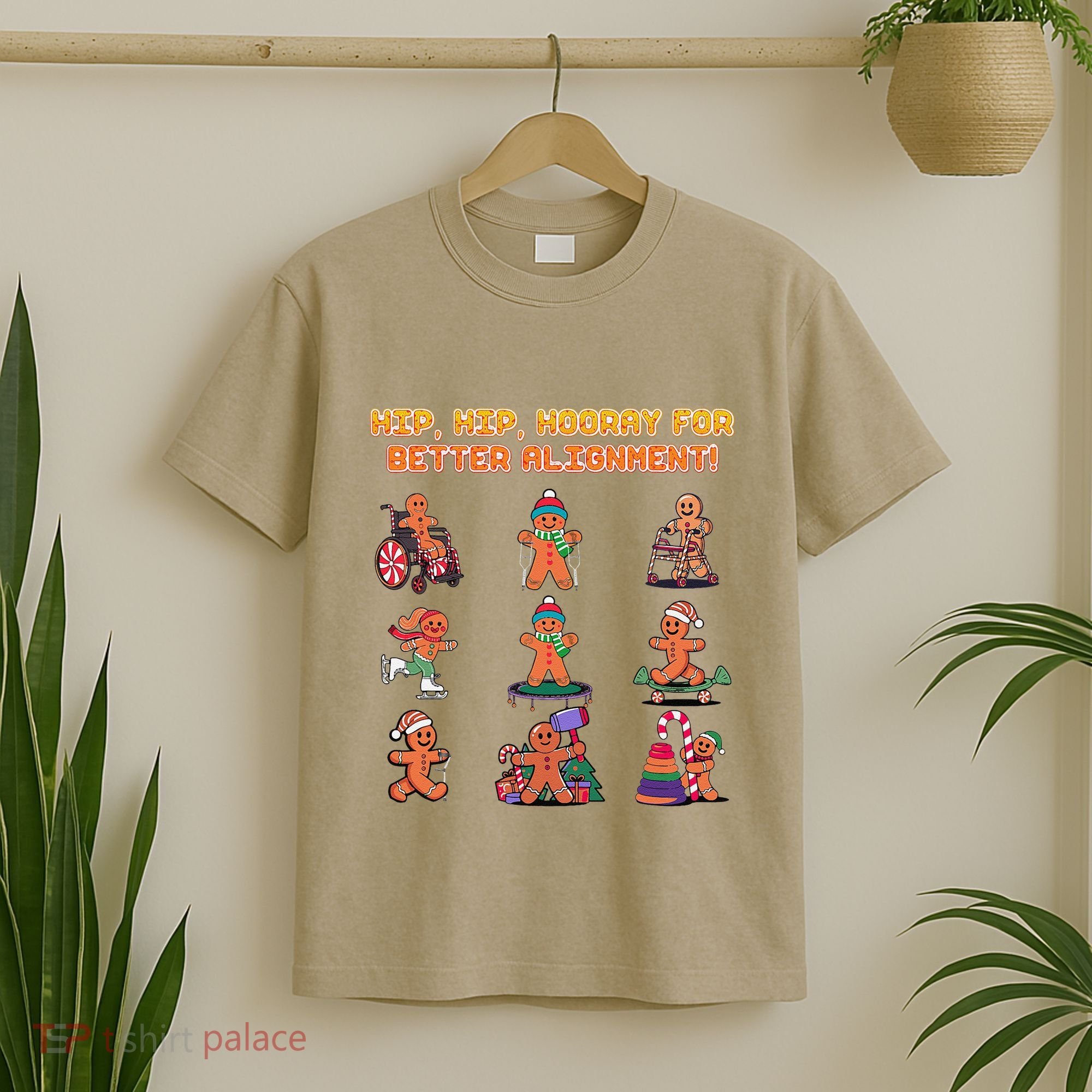 Hip Hip Hooray For Better Alignment Chiropractor T-Shirt