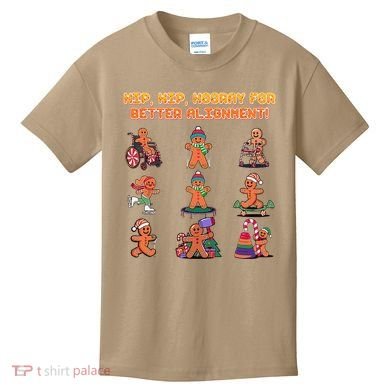 Hip Hip Hooray For Better Alignment Chiropractor Kids T-Shirt