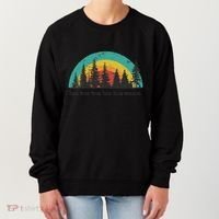 Hoa Hoa Hoa Hoa Hoa Cozy Season Twilight Lover Pine Forest Women's Sweatshirt thumb 0