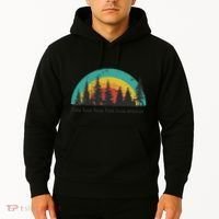 Hoa Hoa Hoa Hoa Hoa Cozy Season Twilight Lover Pine Forest Hoodie thumb 2