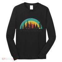 Hoa Hoa Hoa Hoa Hoa Cozy Season Twilight Lover Pine Forest Long Sleeve Shirt thumb 0