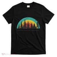 Hoa Hoa Hoa Hoa Hoa Cozy Season Twilight Lover Pine Forest T-Shirt thumb 0