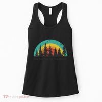 Hoa Hoa Hoa Hoa Hoa Cozy Season Twilight Lover Pine Forest Women's Tank Top thumb 0