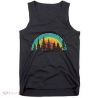 Hoa Hoa Hoa Hoa Hoa Cozy Season Twilight Lover Pine Forest Tank Top thumb 0