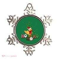 Ho Ho Ho Duck Funny Christmas Lights Gift Ornament thumb 0
