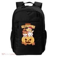 Happy Hallothanksmas Holiday Cats Backpack thumb 0