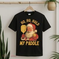Ho Ho Hold My Paddle Funny Santa  T-Shirt thumb 2