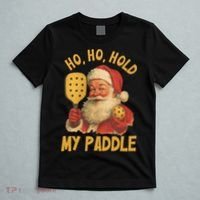 Ho Ho Hold My Paddle Funny Santa  T-Shirt thumb 5