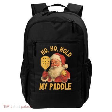 Ho Ho Hold My Paddle Funny Santa  Backpack