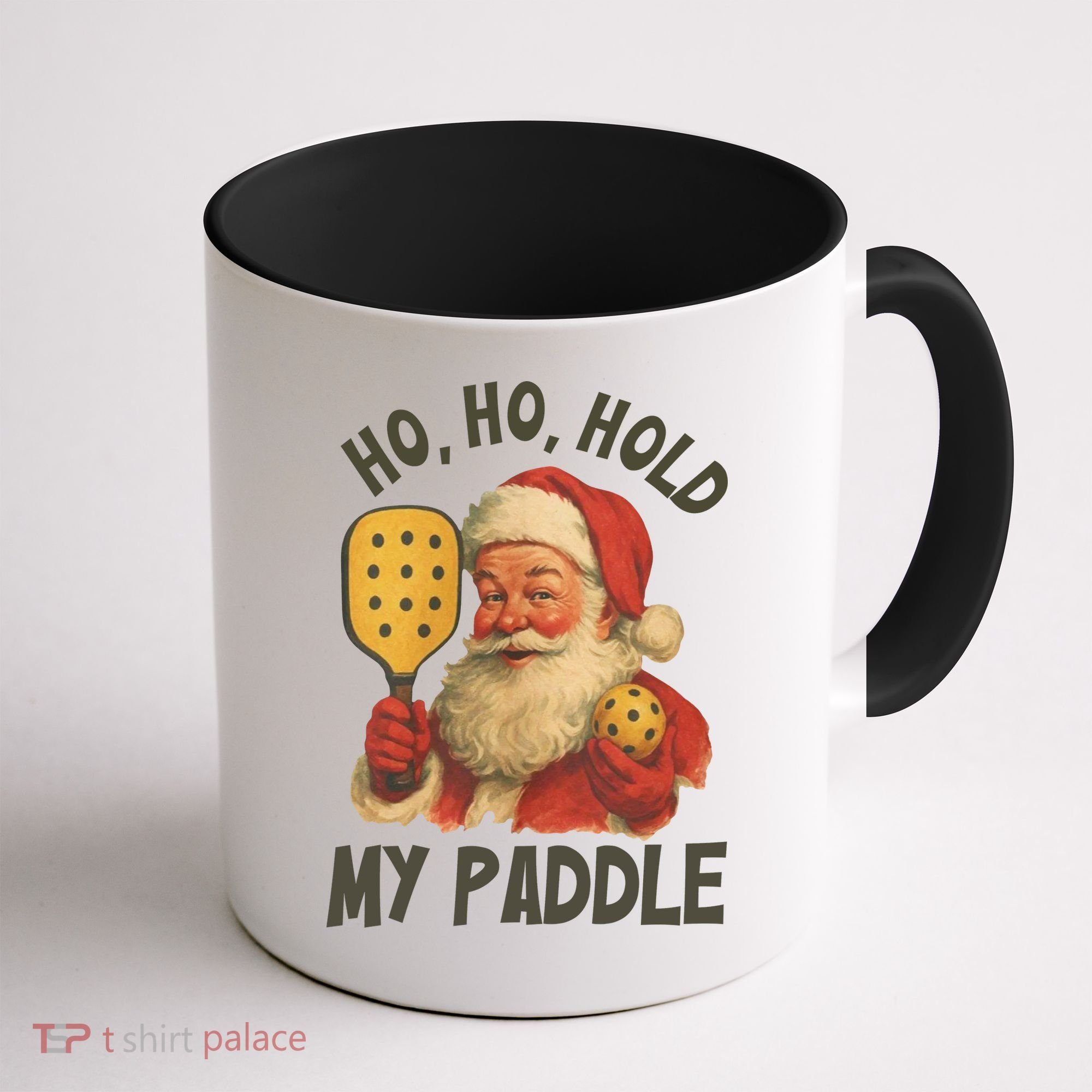 Ho Ho Hold My Paddle Funny Santa  Coffee Mug