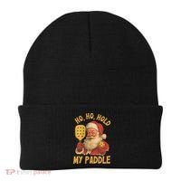 Ho Ho Hold My Paddle Funny Santa  Beanie thumb 0