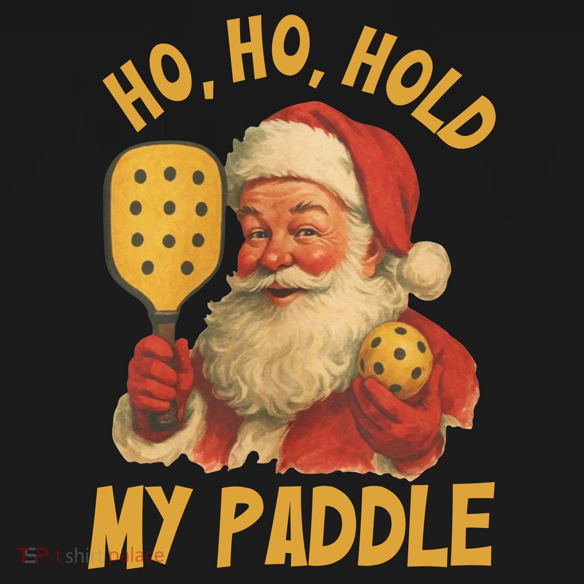 Ho Ho Hold My Paddle Funny Santa  Women's Tank Top