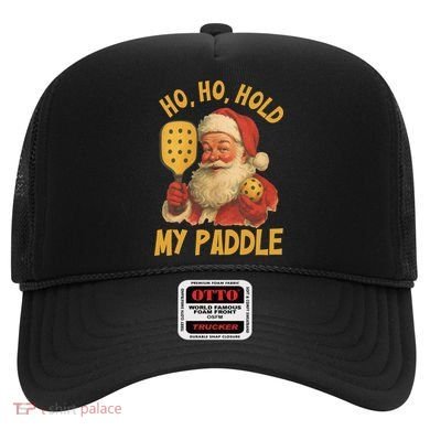 Ho Ho Hold My Paddle Funny Santa  Hat