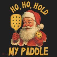 Ho Ho Hold My Paddle Funny Santa  Hat thumb 2