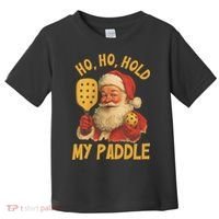 Ho Ho Hold My Paddle Funny Santa  Toddler T-Shirt thumb 0