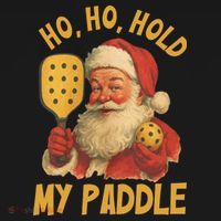 Ho Ho Hold My Paddle Funny Santa  Visor thumb 3
