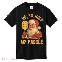 Ho Ho Hold My Paddle Funny Santa  Kids T-Shirt thumb 0