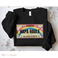 Hapa Haole Hawaiian License Plate Sweatshirt thumb 2