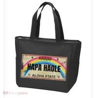 Hapa Haole Hawaiian License Plate Tote Bag thumb 3