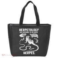 Herpetology Herpes Tote Bag thumb 0