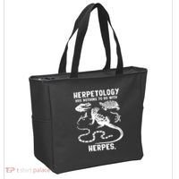 Herpetology Herpes Tote Bag thumb 2