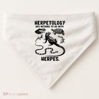Herpetology Herpes USA-Made Doggie Bandana thumb 0