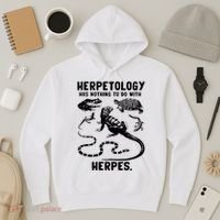 Herpetology Herpes Hoodie thumb 3