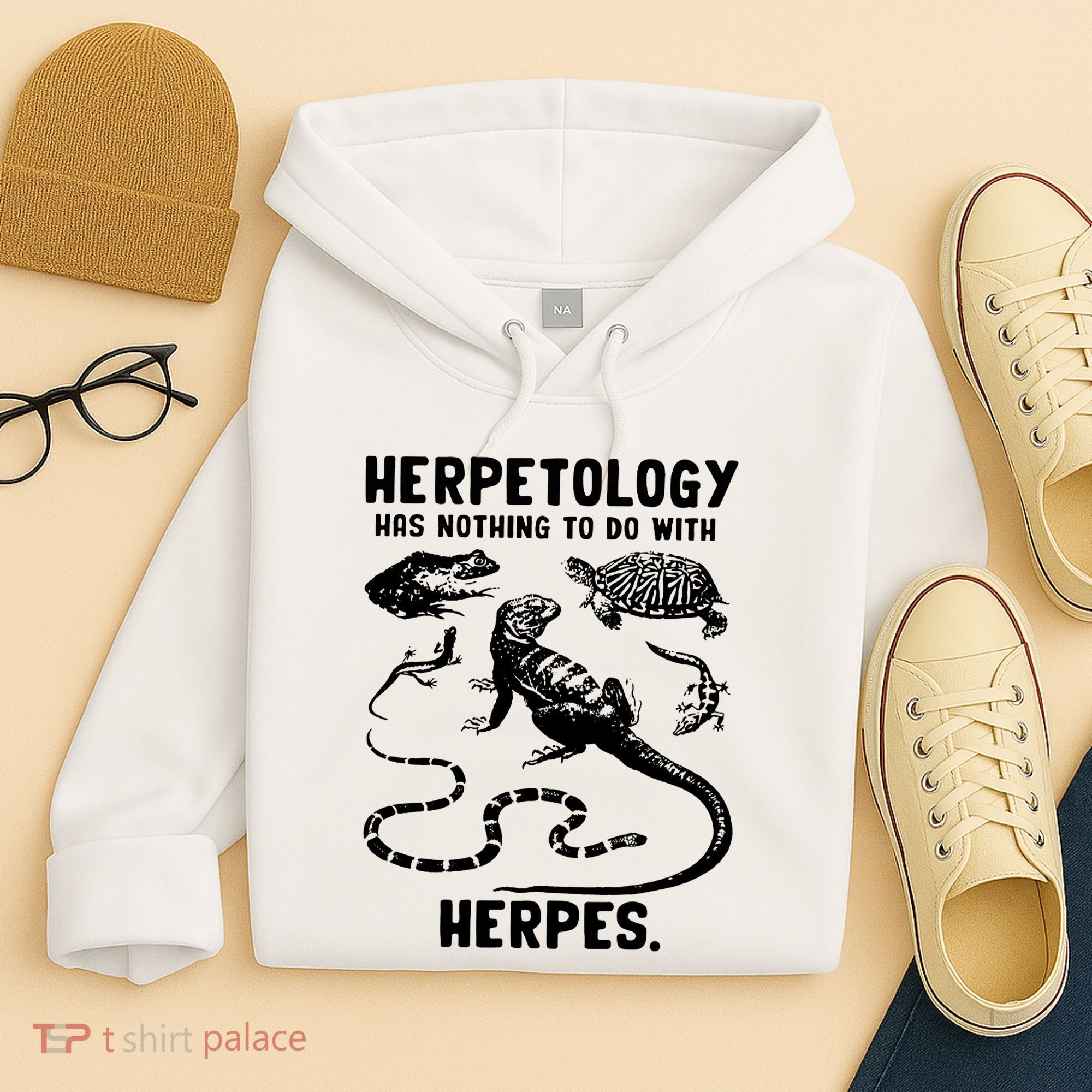 Herpetology Herpes Hoodie